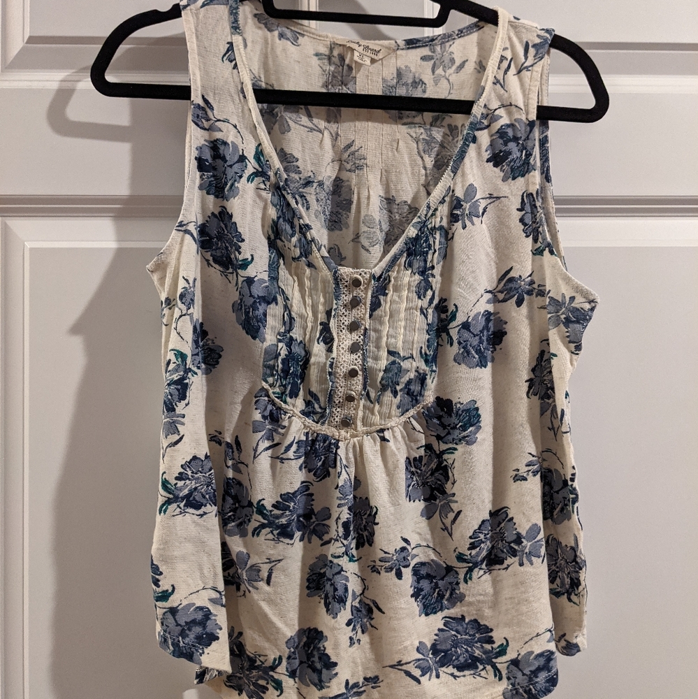 Lucky Brand floral tank